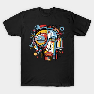 Abstract Face Picasso T-Shirt